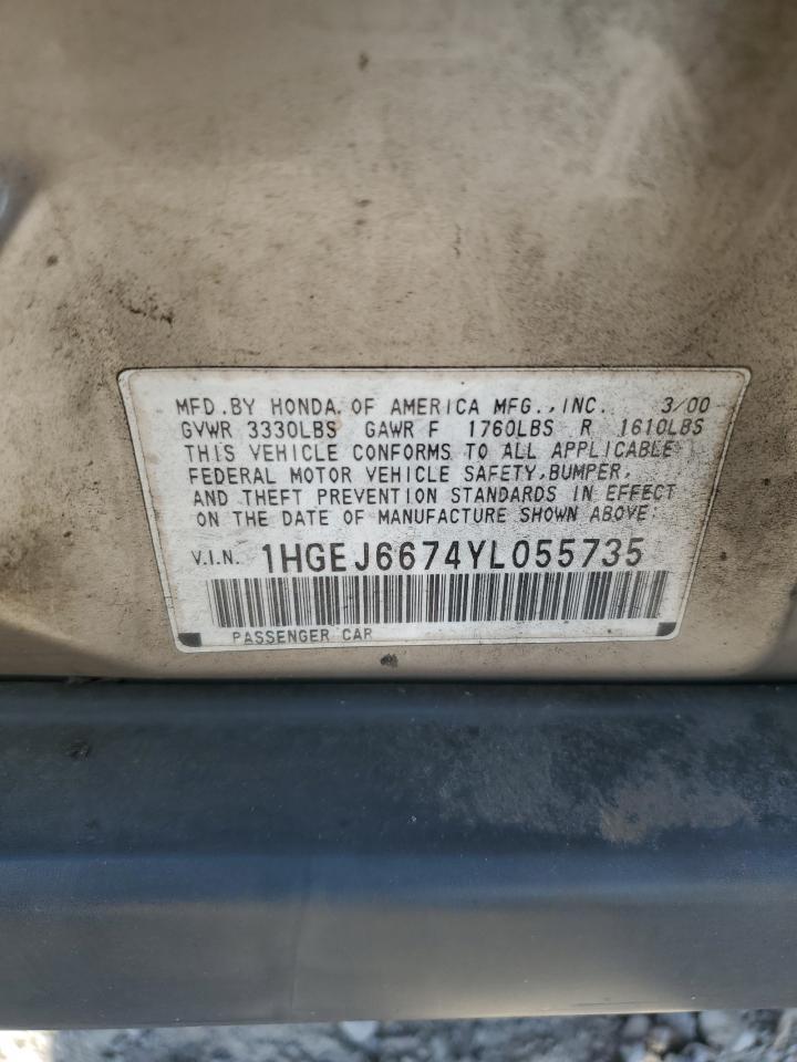 2000 HONDA CIVIC