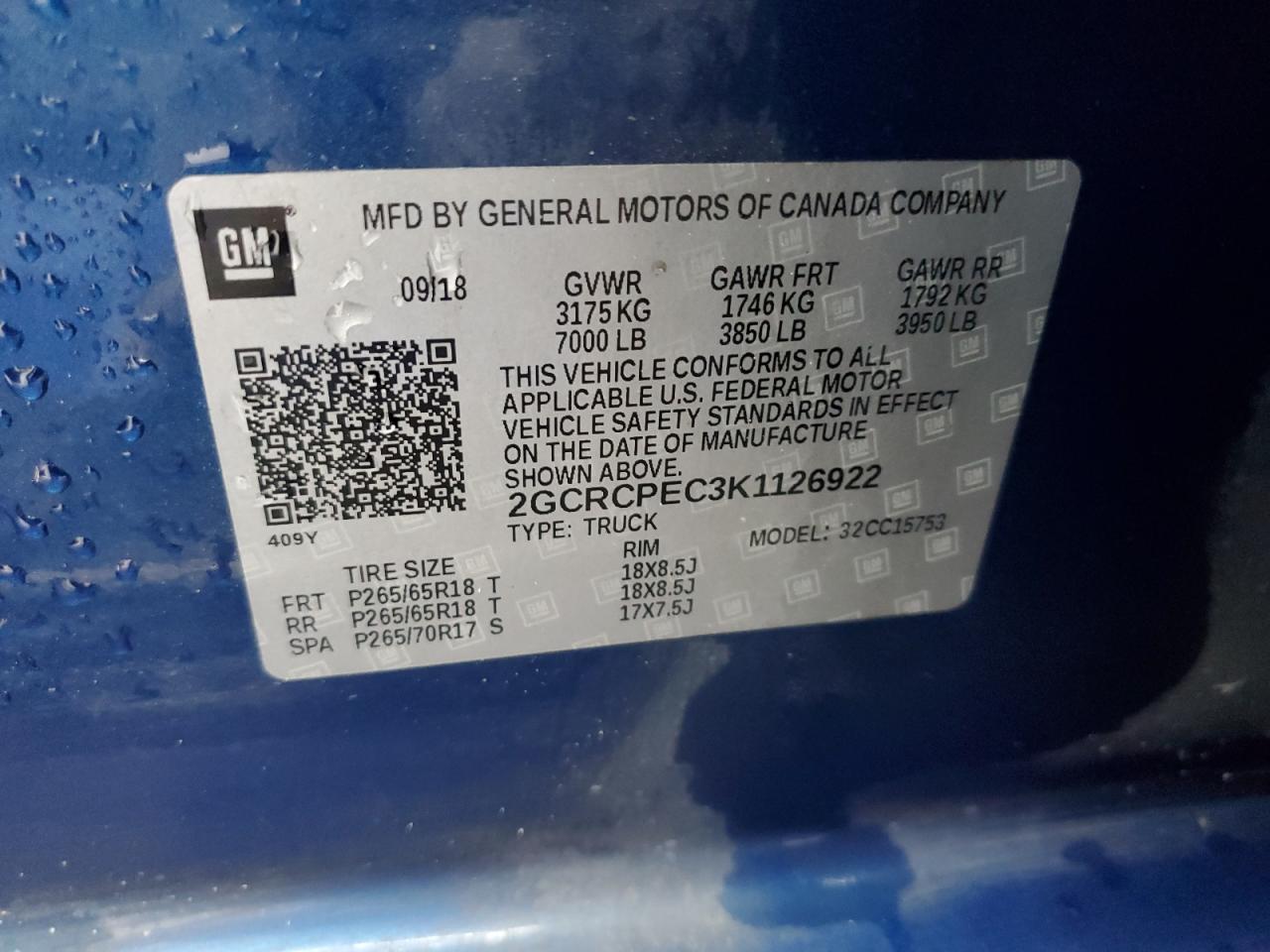 2019 CHEVROLET Silverado