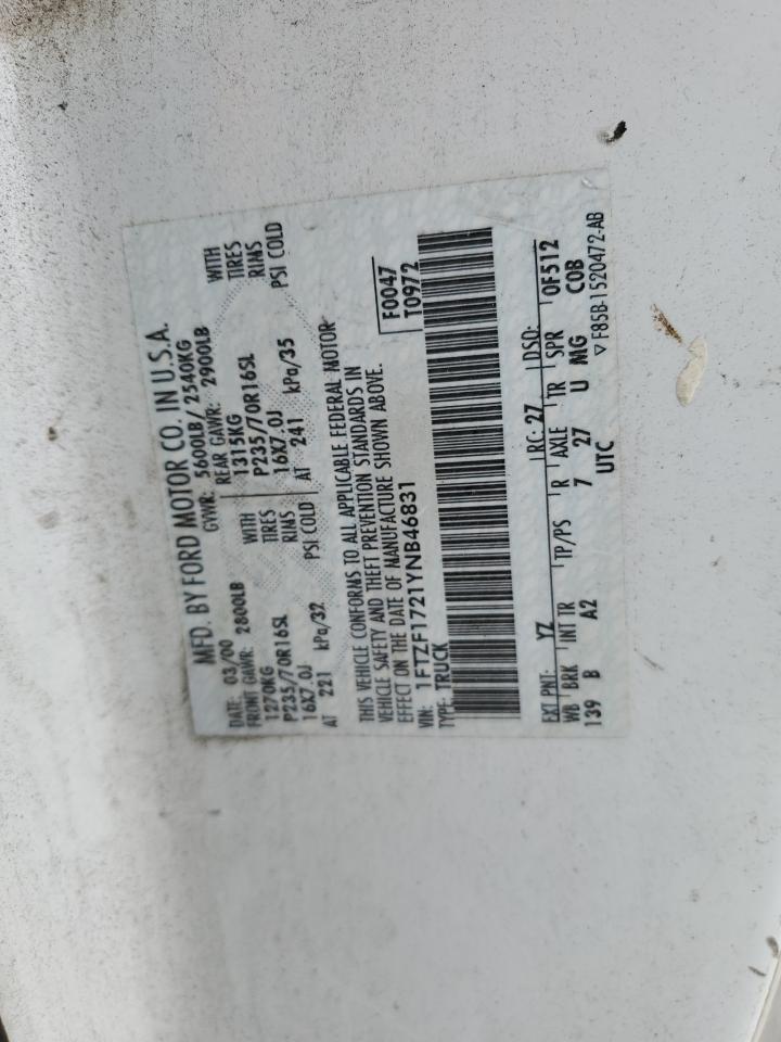 2000 FORD F-150