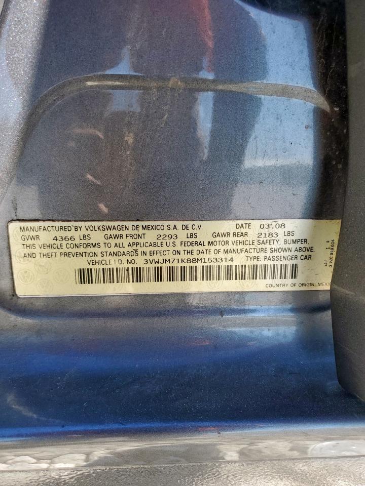 2008 VOLKSWAGEN JETTA
