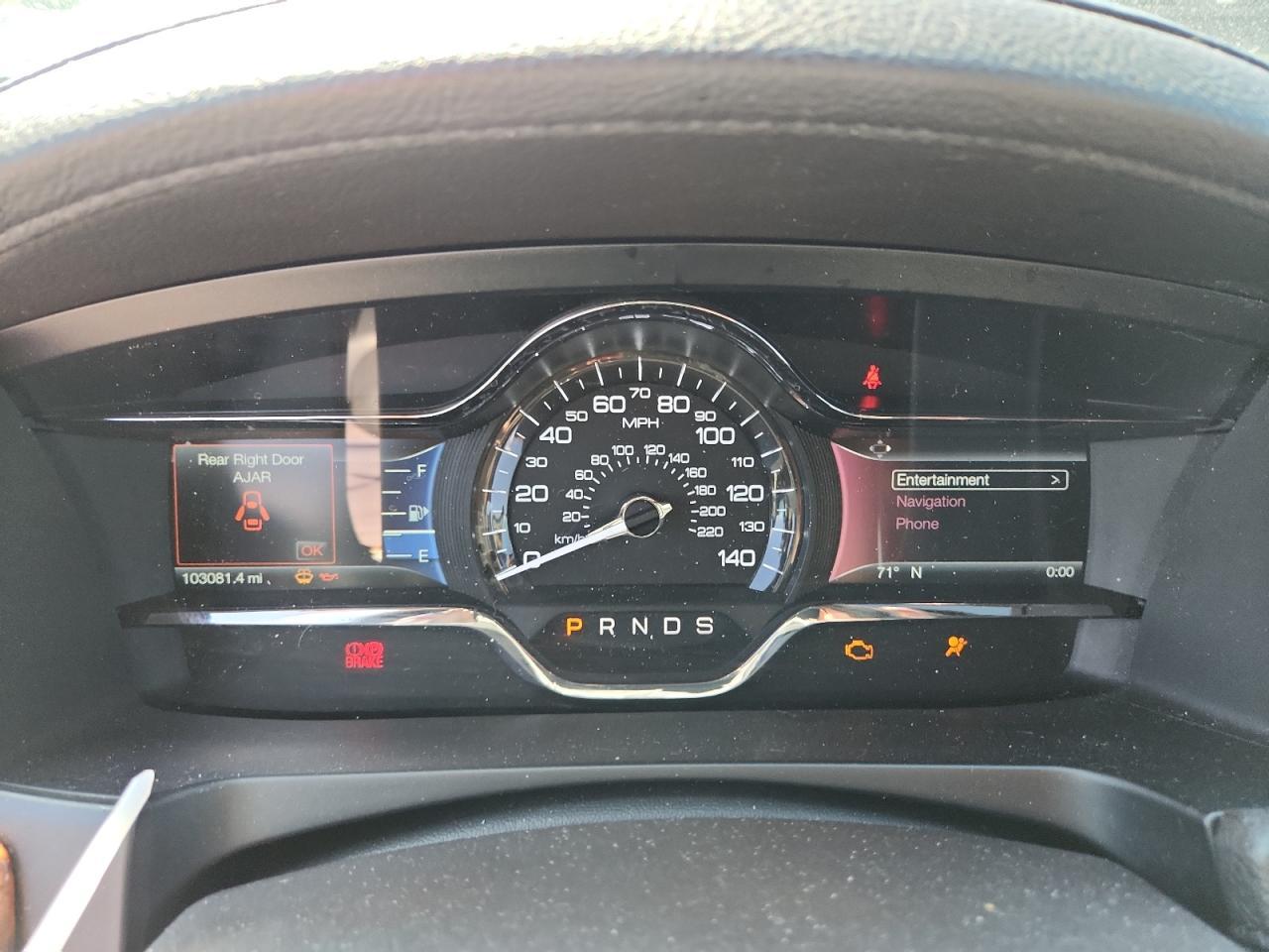 2016 LINCOLN MKS