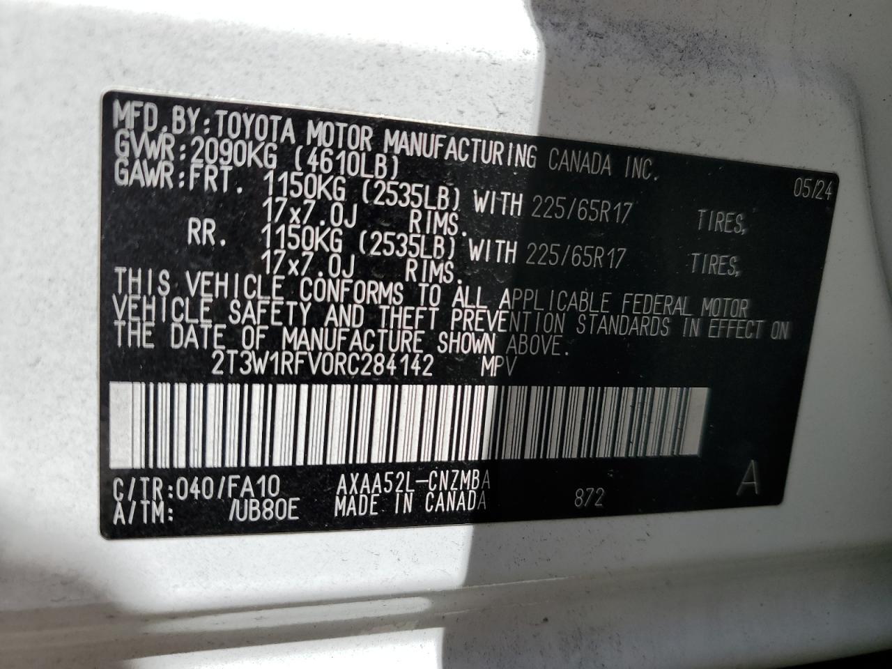 2024 TOYOTA RAV4