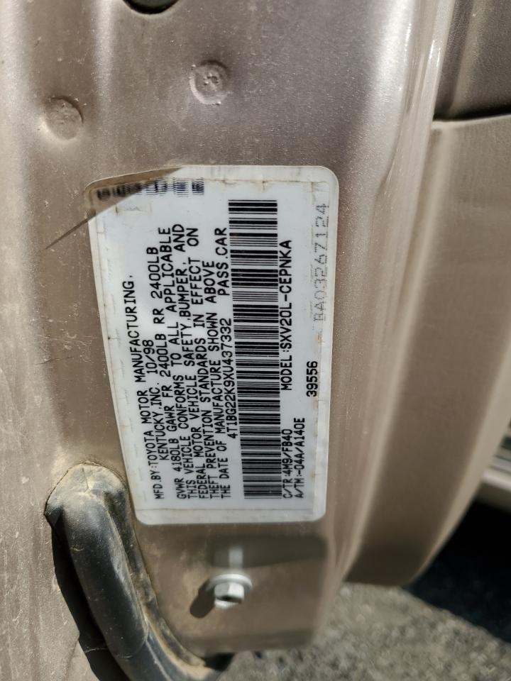 1999 TOYOTA CAMRY