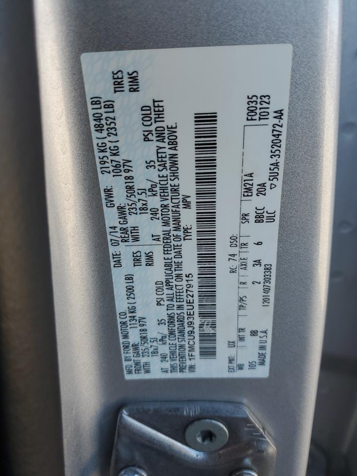 2014 FORD ESCAPE
