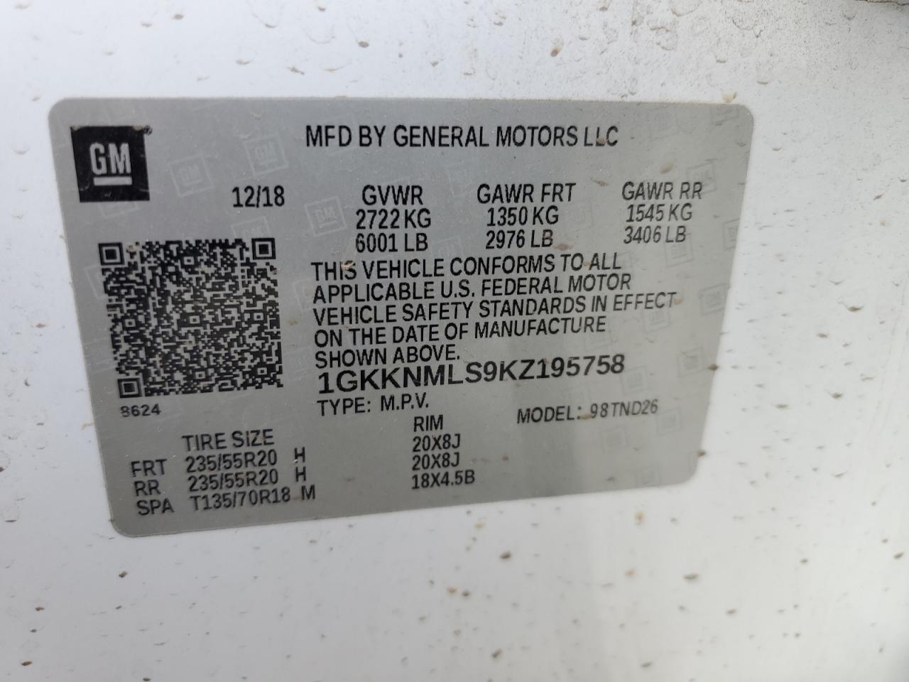 2019 GMC ACADIA