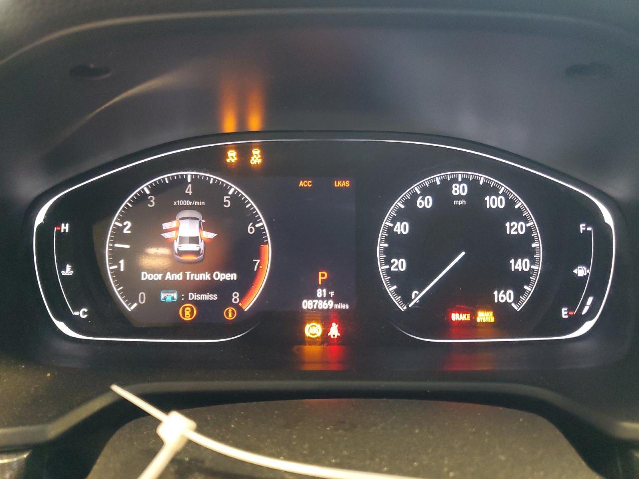 2018 HONDA ACCORD