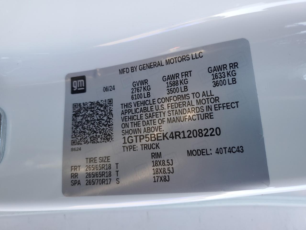 2024 GMC CANYON
