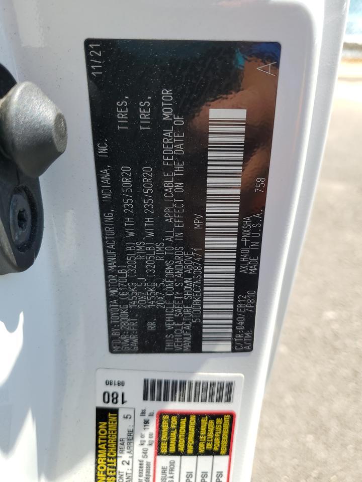 2022 TOYOTA SIENNA