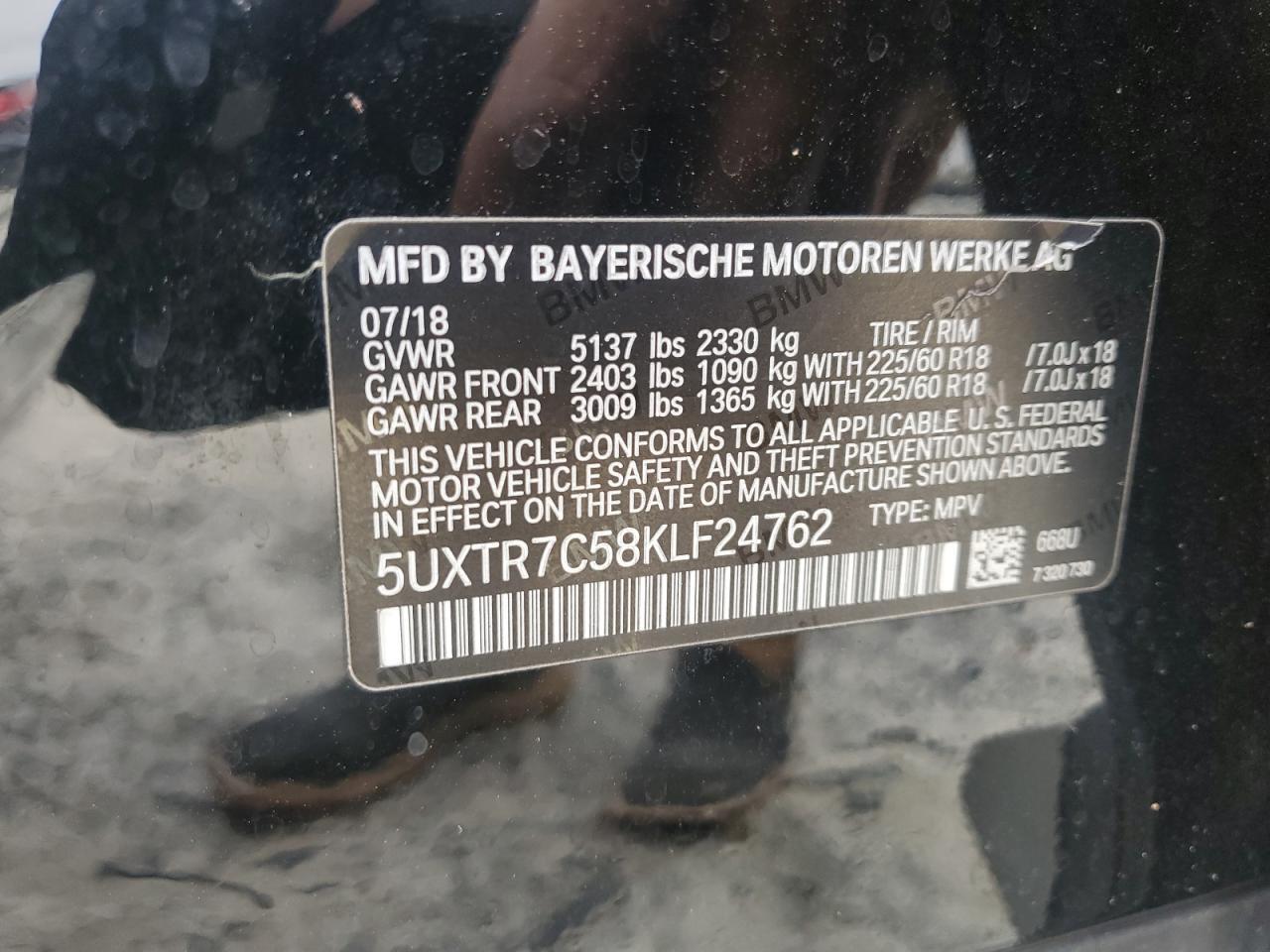 2019 BMW X3