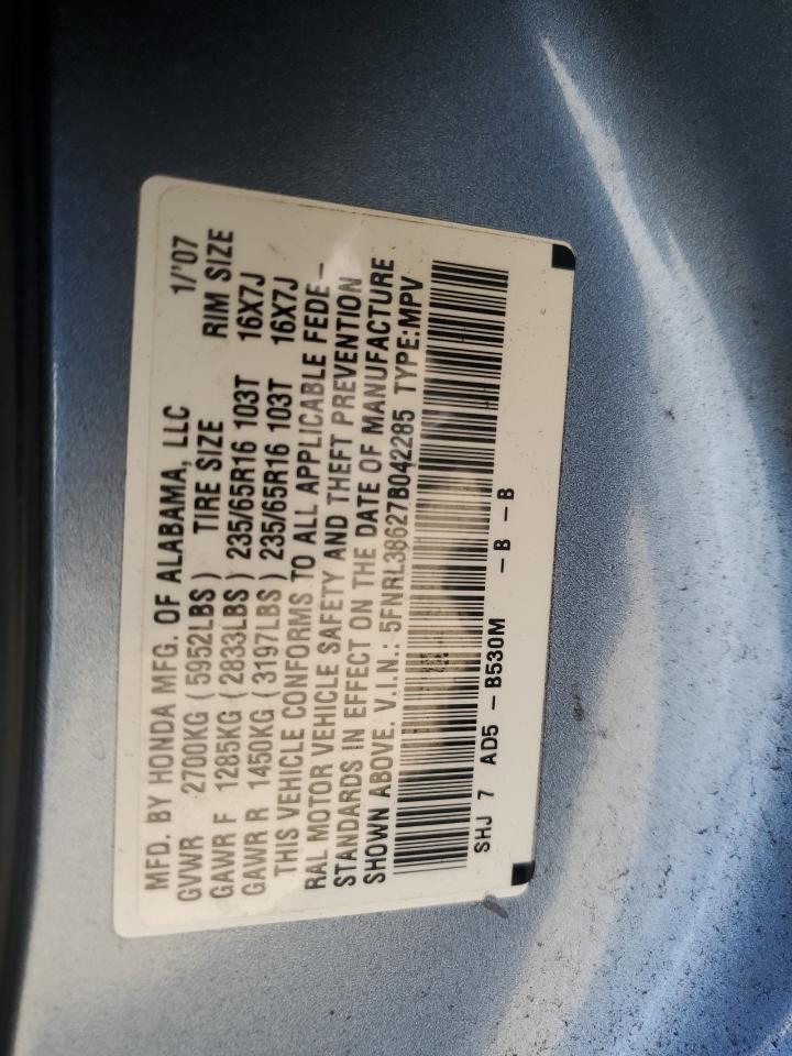 2007 HONDA ODYSSEY