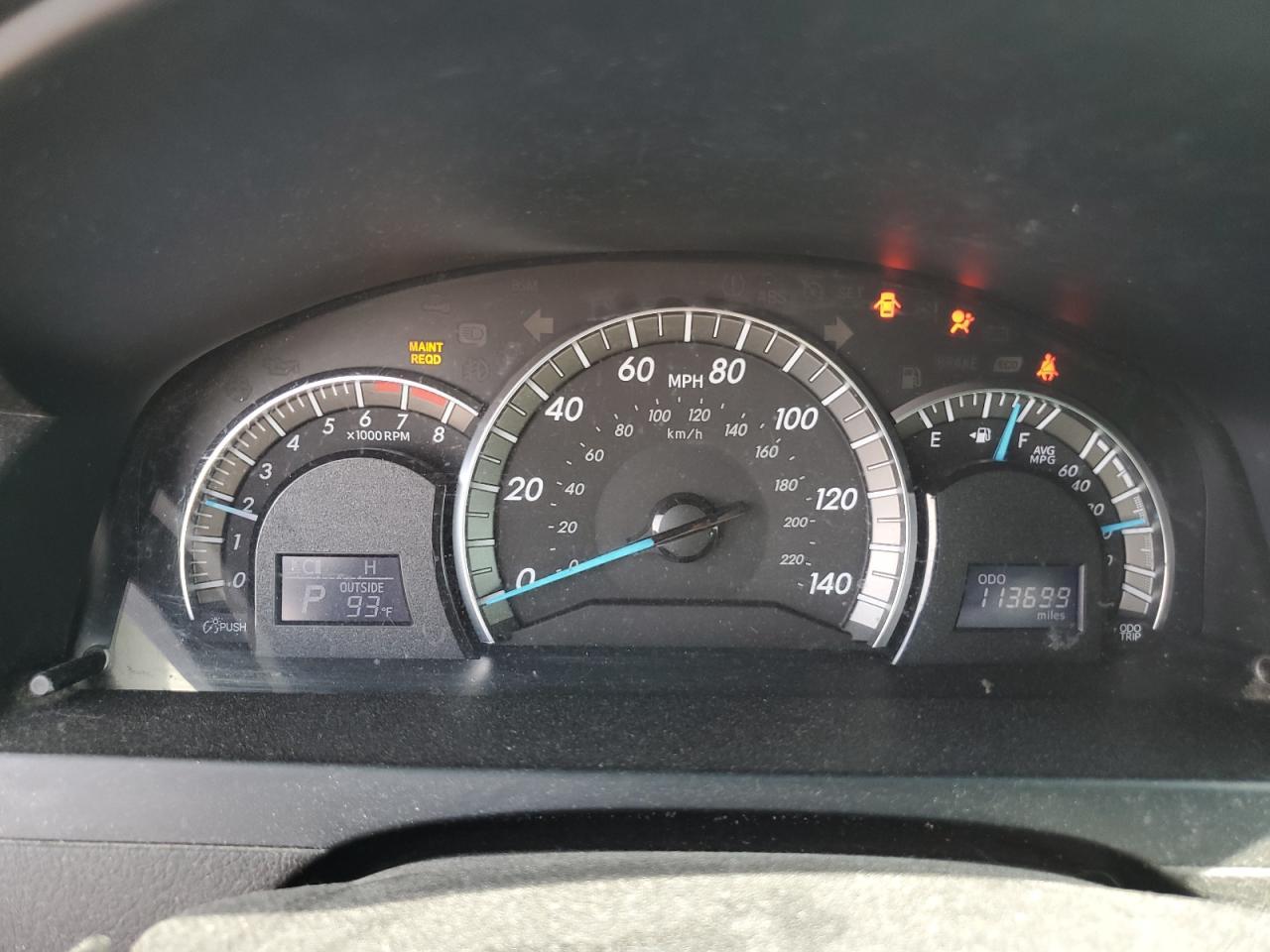2014 TOYOTA CAMRY