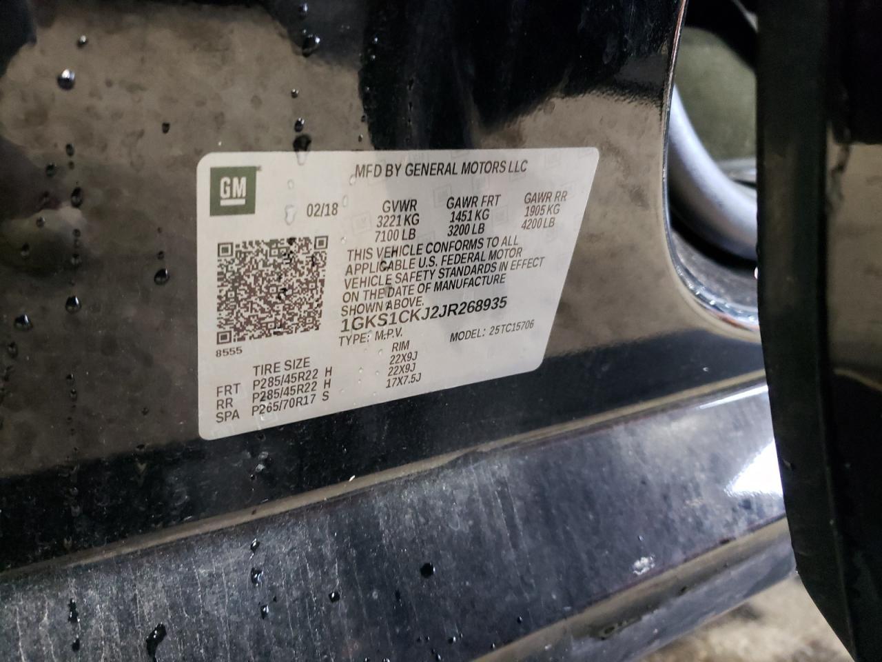 2018 GMC Yukon