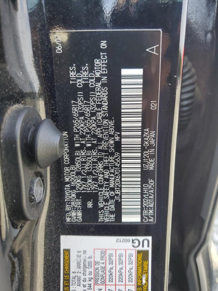 2007 LEXUS Gx 470