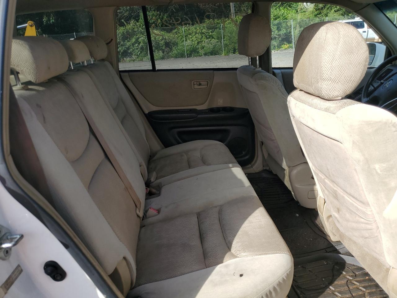2001 TOYOTA HIGHLANDER
