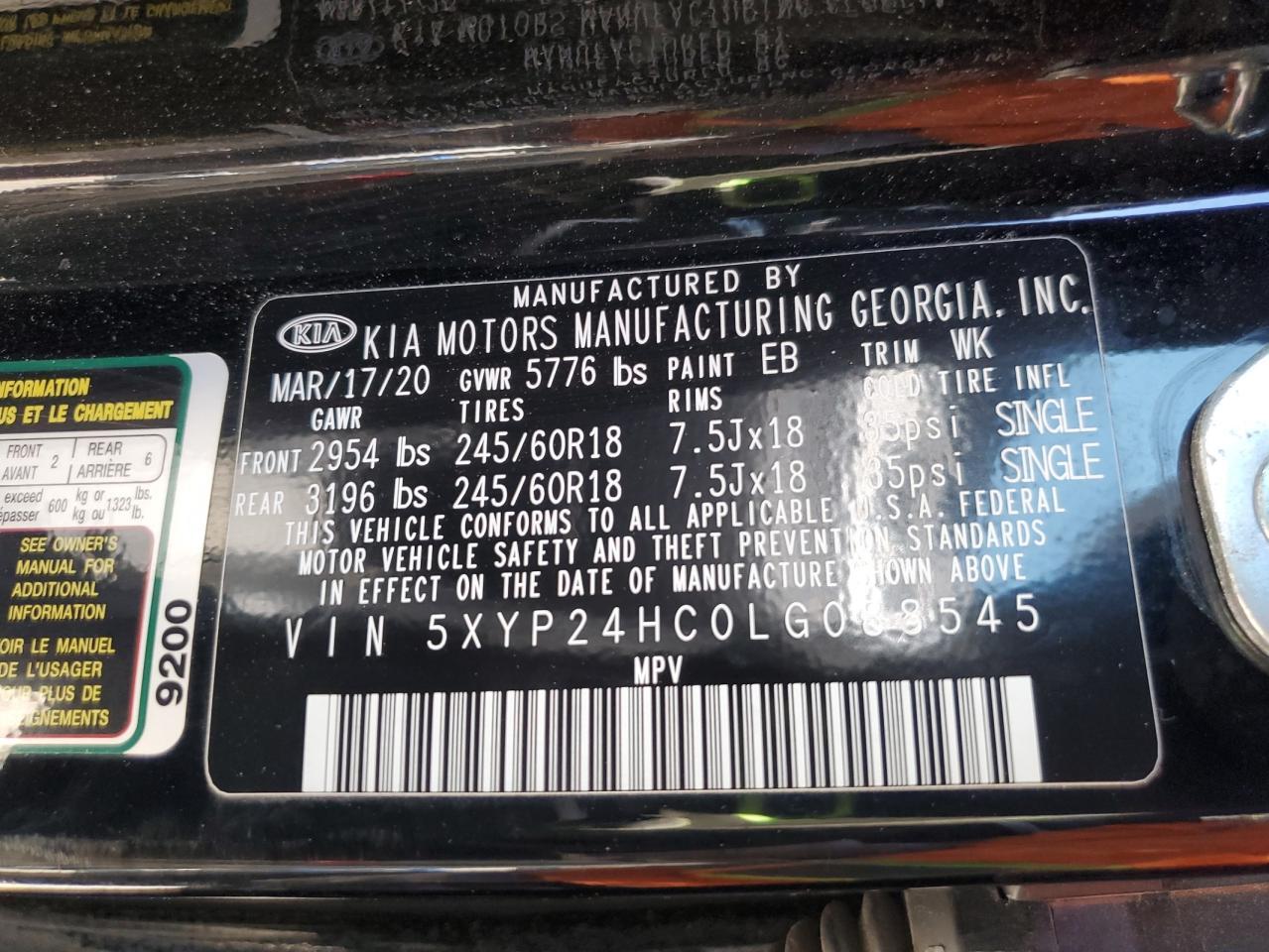 2020 KIA Telluride