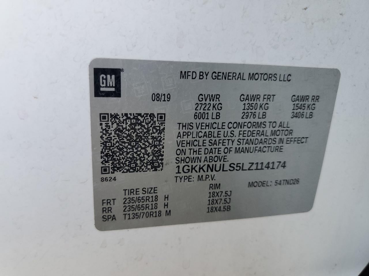 2020 GMC ACADIA