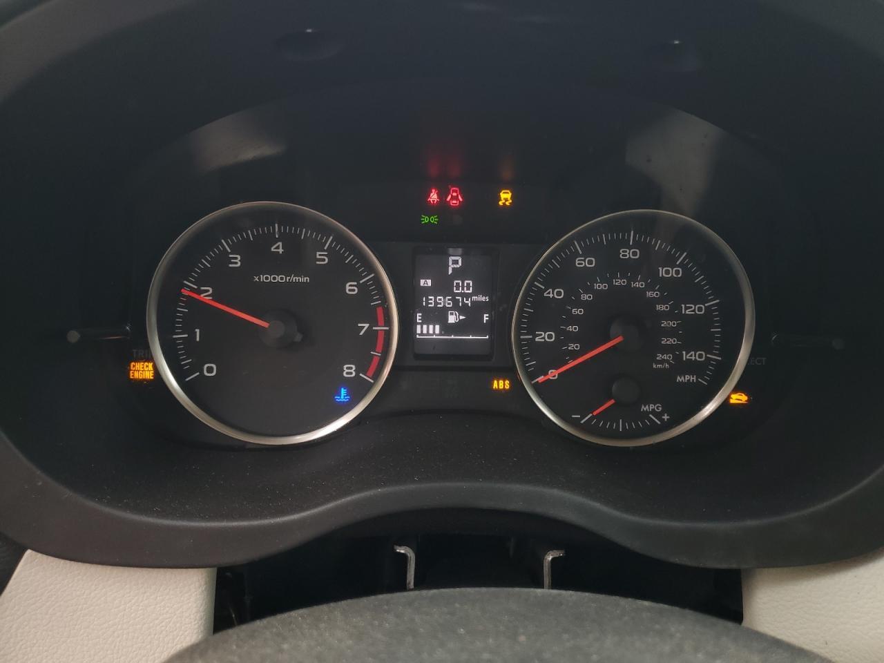 2015 SUBARU IMPREZA
