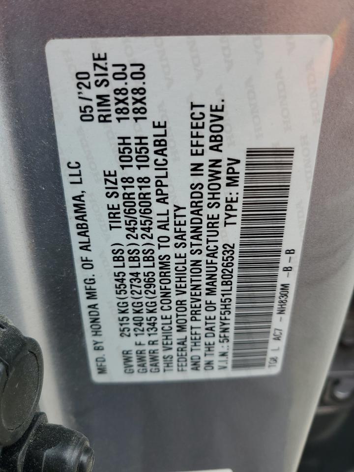 2020 HONDA PILOT