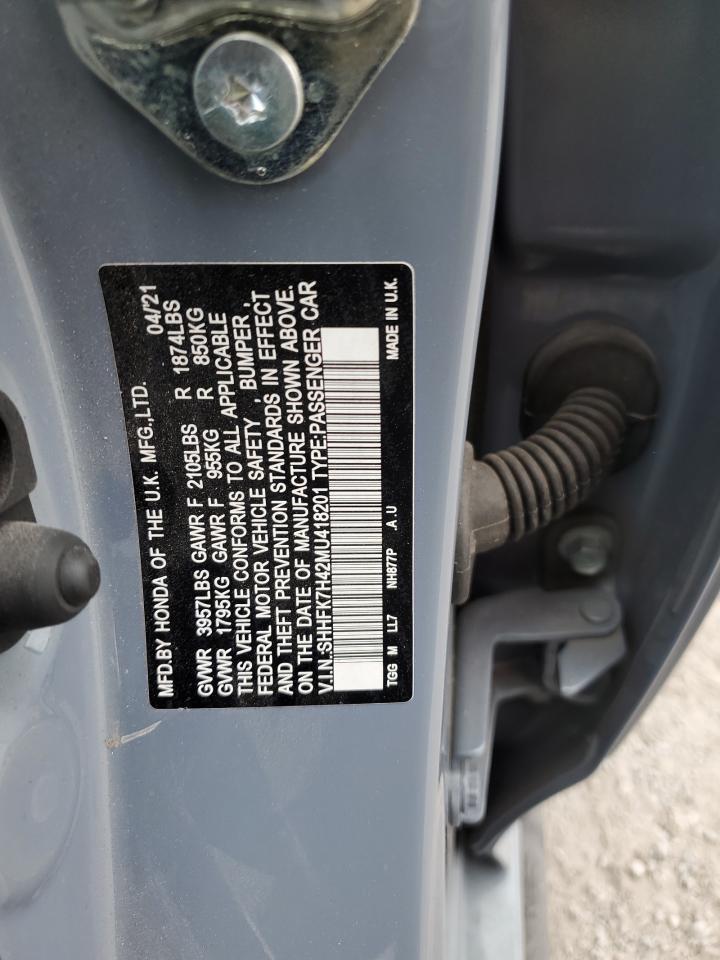 2021 HONDA CIVIC