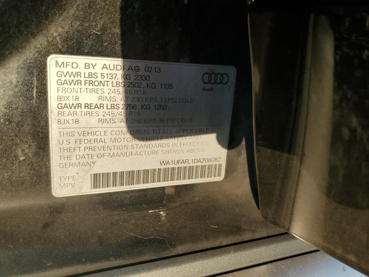 2013 AUDI A4 allroad
