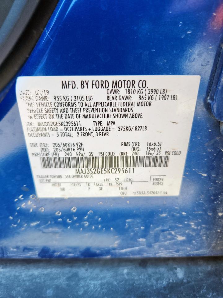 2019 FORD EcoSport