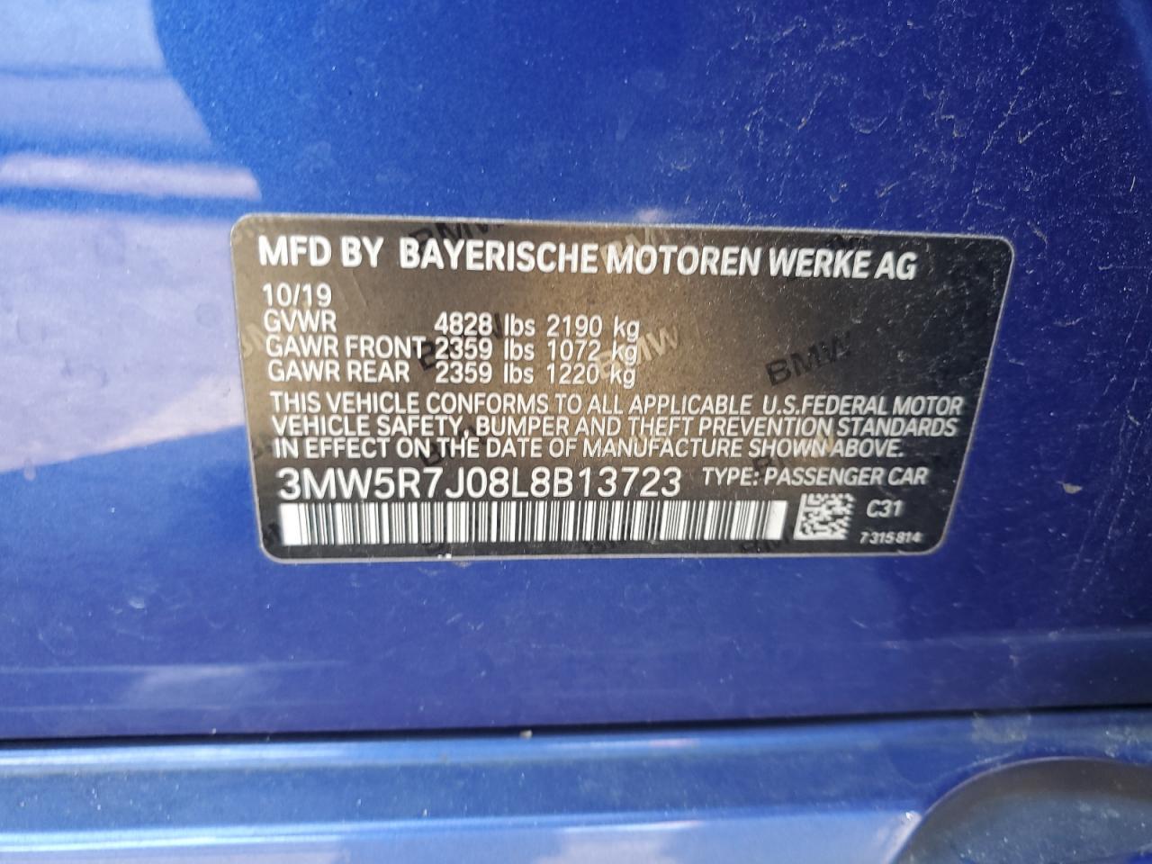 2020 BMW 3 SERIES