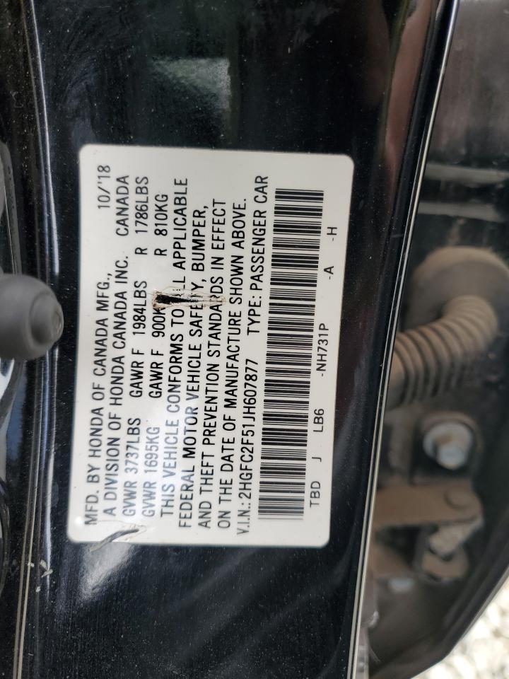2018 HONDA CIVIC