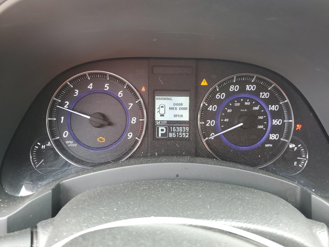 2012 INFINITI FX35