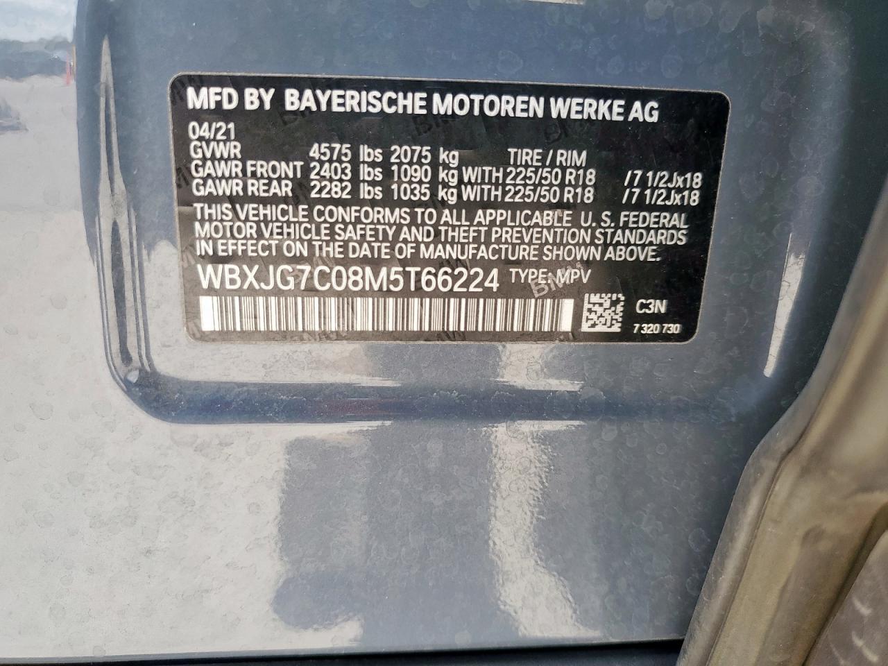 2021 BMW X1