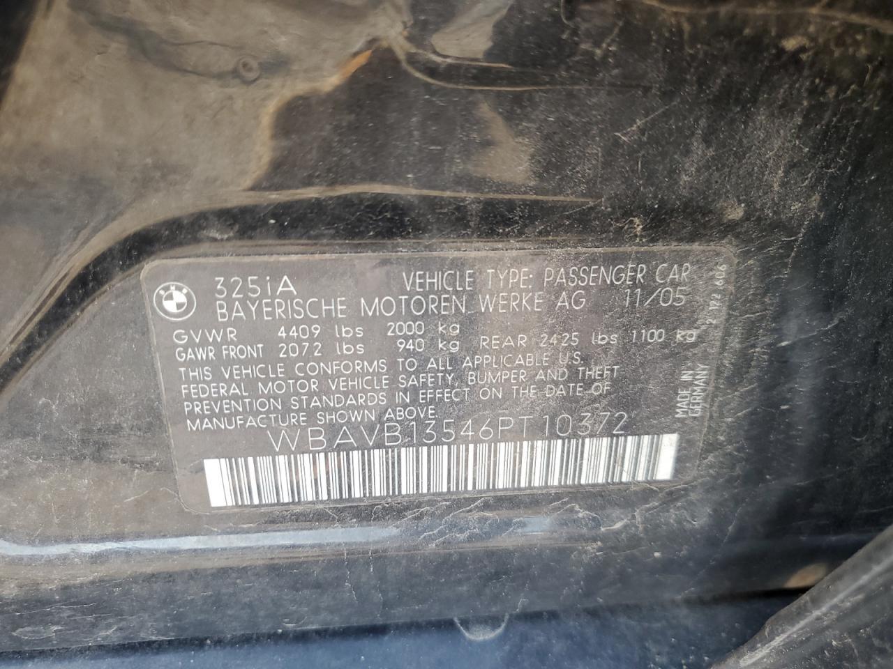 2006 BMW 3 SERIES