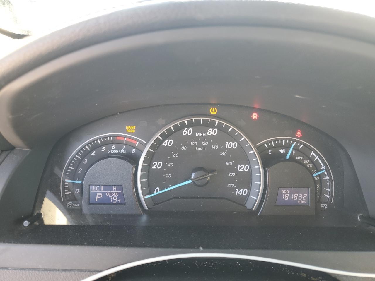 2012 TOYOTA CAMRY
