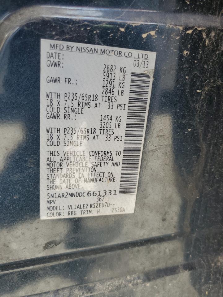 2013 NISSAN PATHFINDER