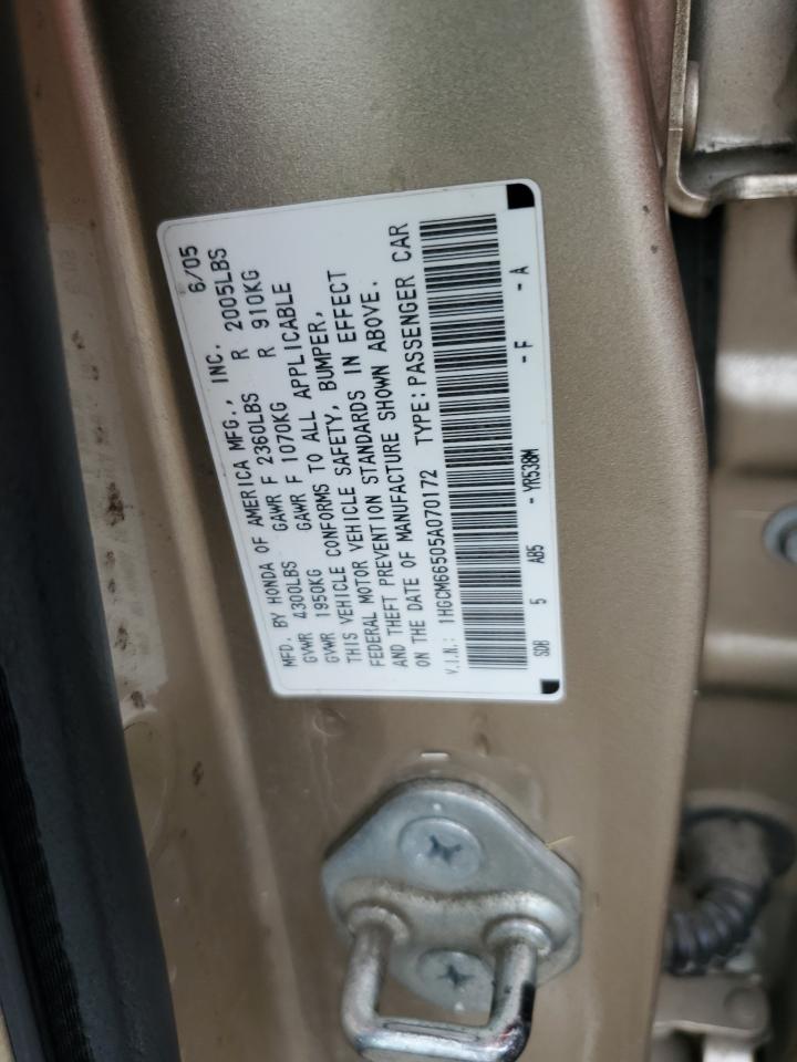 2005 HONDA ACCORD