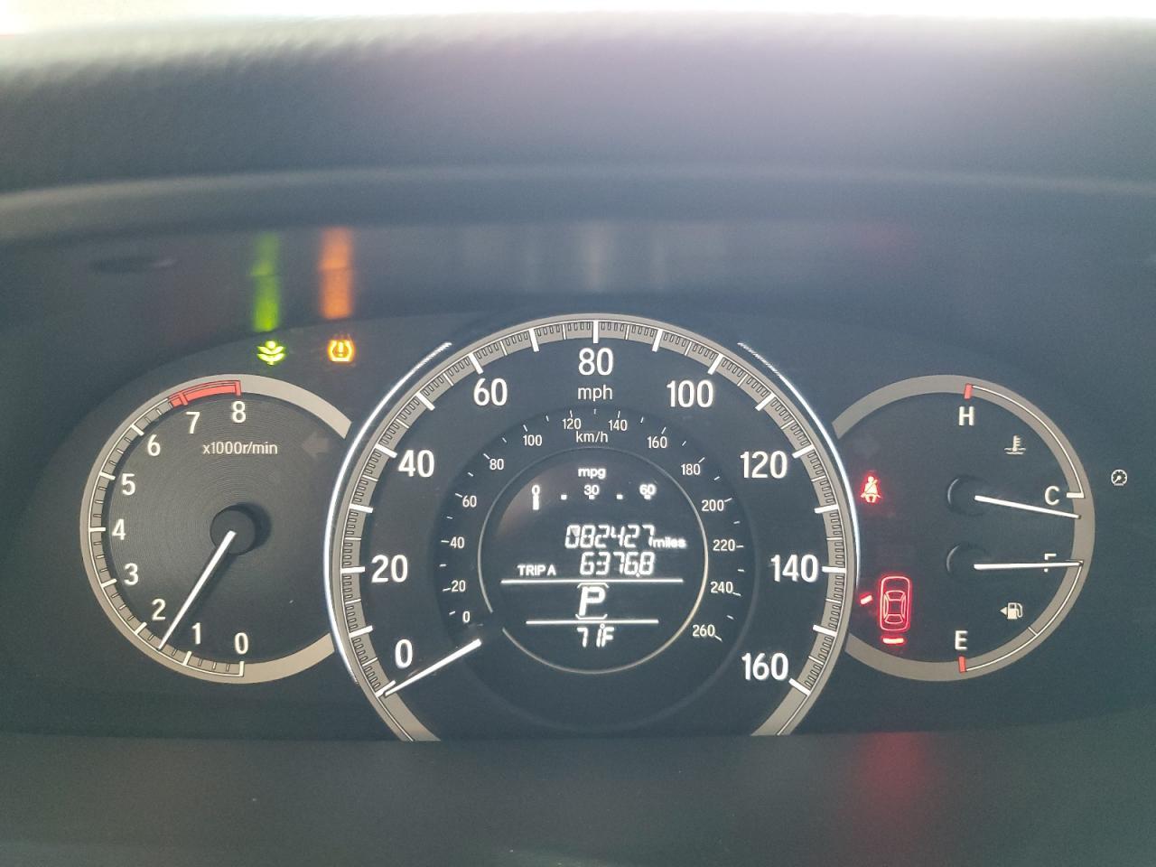 2016 HONDA ACCORD