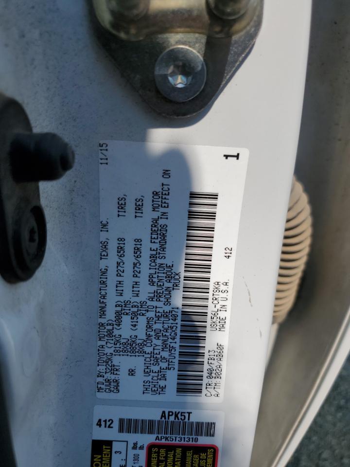2016 TOYOTA TUNDRA