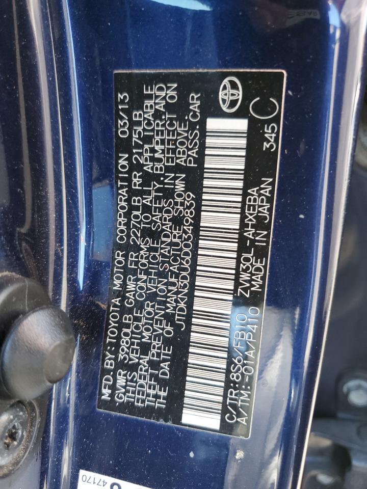 2013 TOYOTA PRIUS