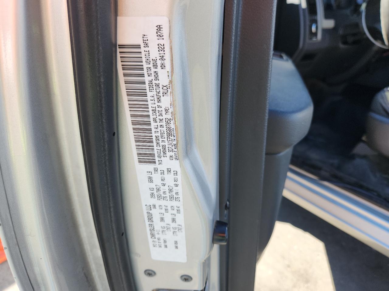2011 DODGE RAM 1500