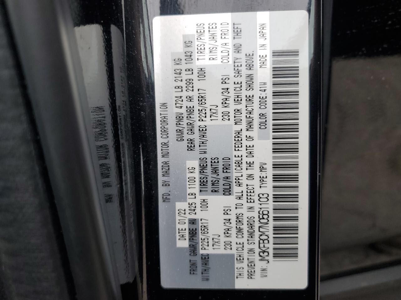2022 MAZDA CX-5