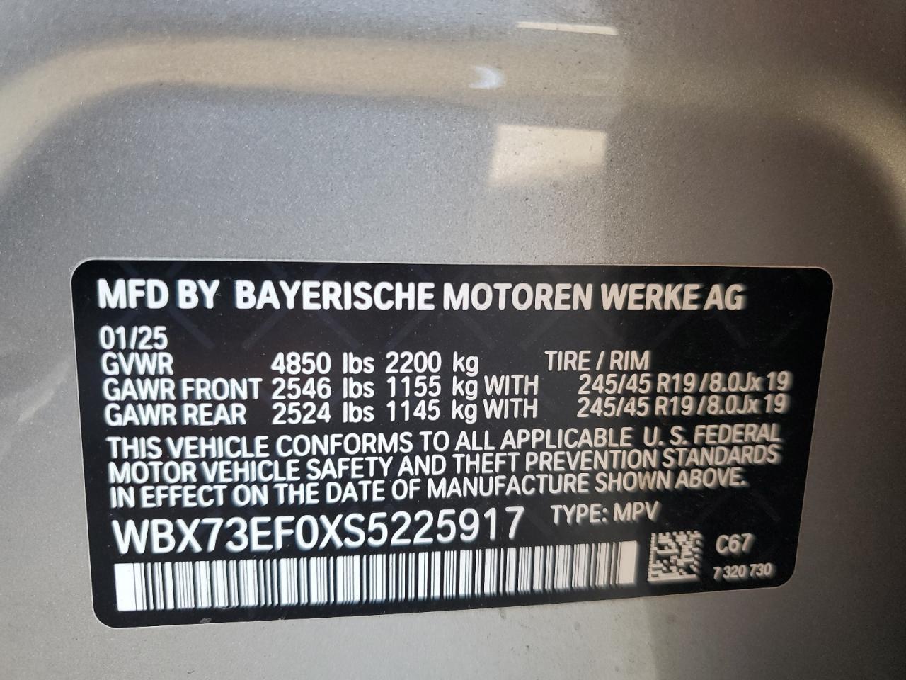 2025 BMW X1