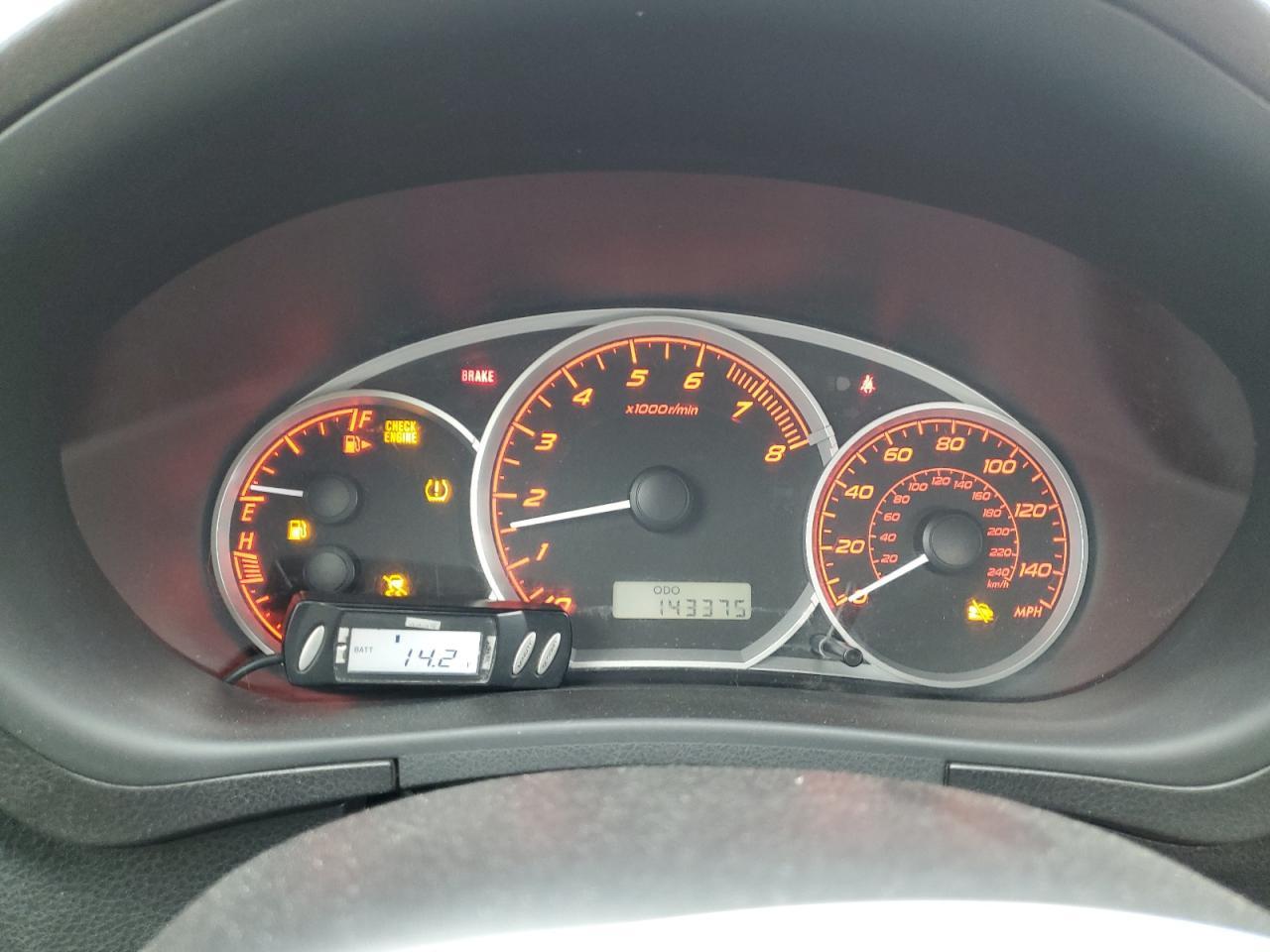 2009 SUBARU IMPREZA
