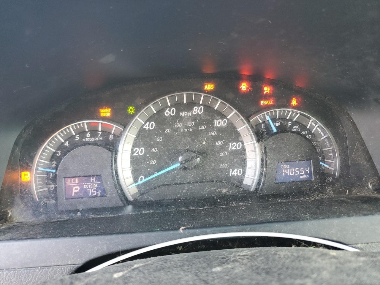 2014 TOYOTA CAMRY