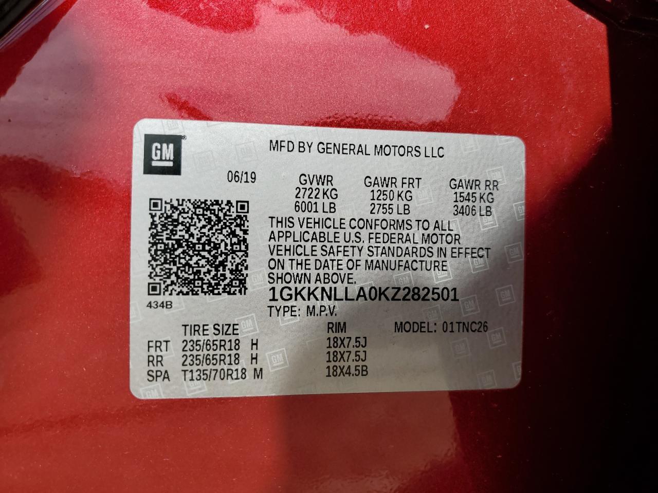 2019 GMC ACADIA