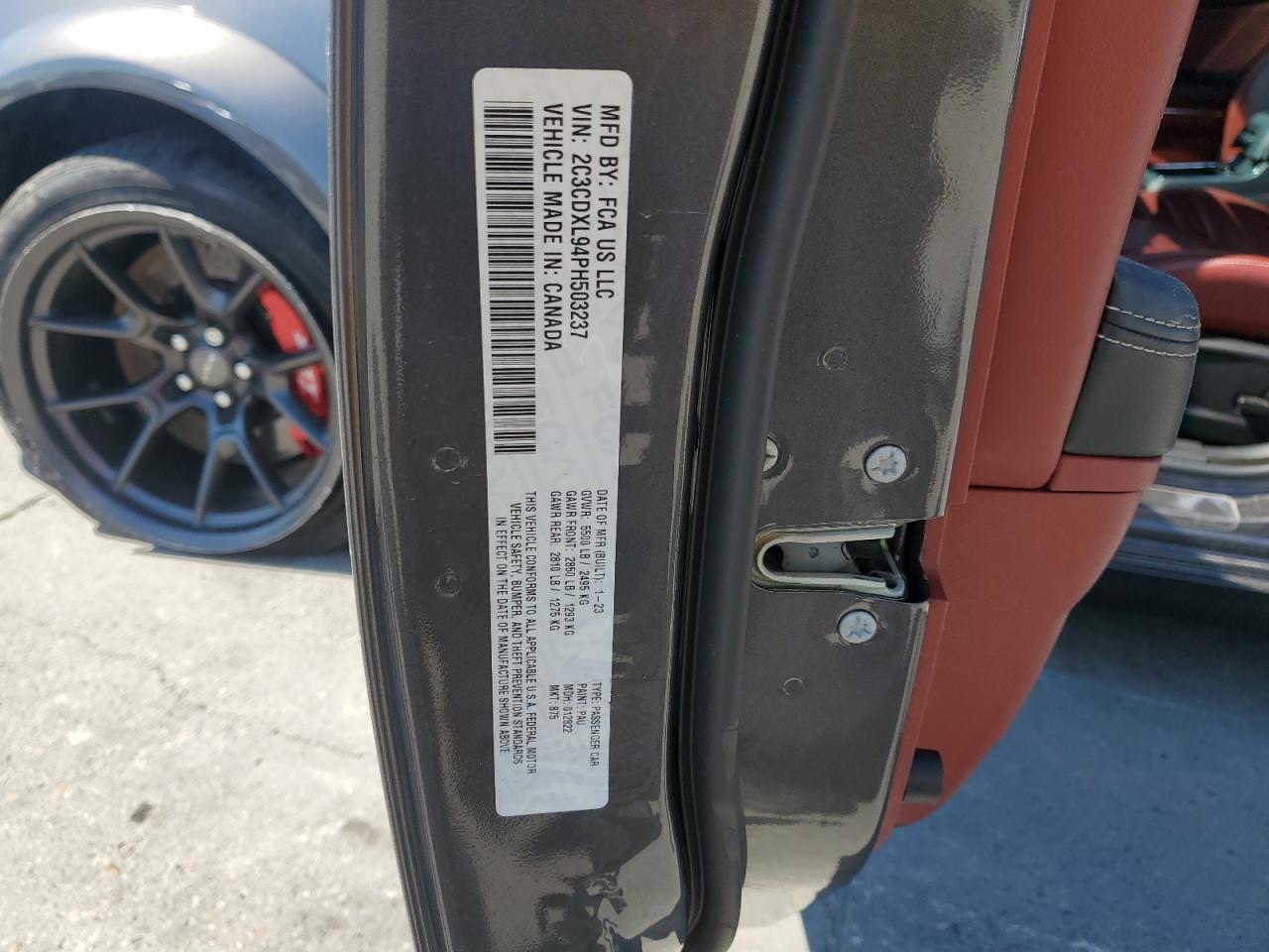 2023 DODGE CHARGER