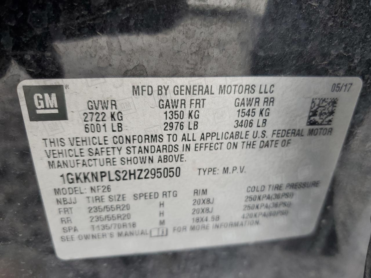 2017 GMC ACADIA