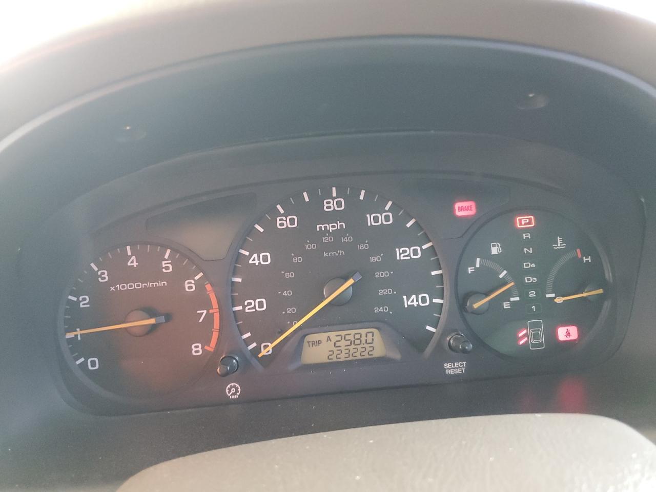 2001 HONDA ACCORD