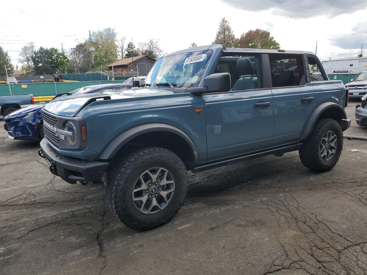 2021 FORD Bronco