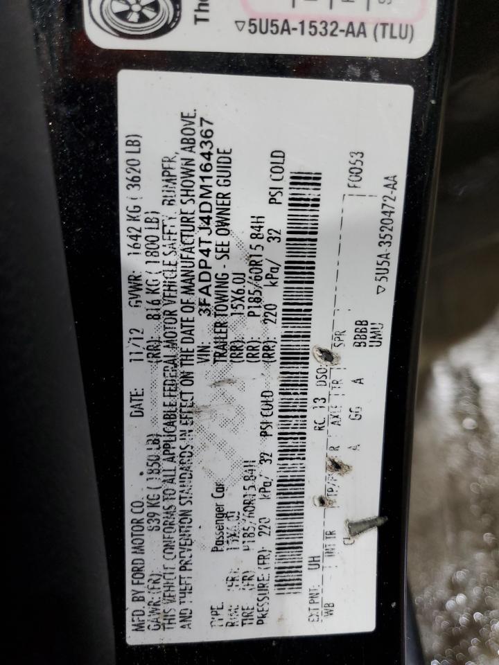 2013 FORD Fiesta