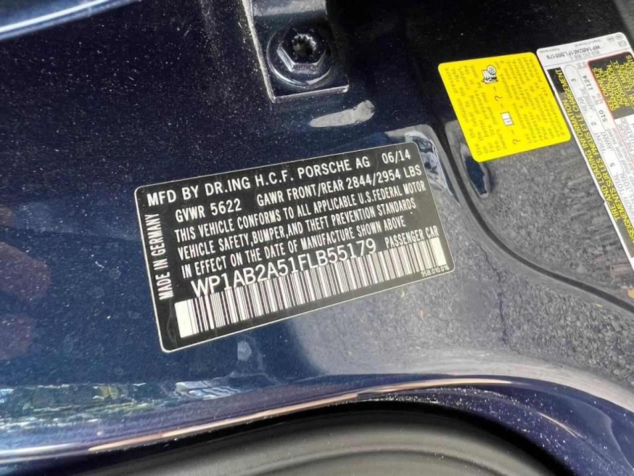 2015 PORSCHE Macan