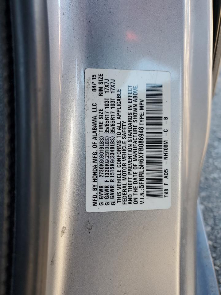 2015 HONDA ODYSSEY