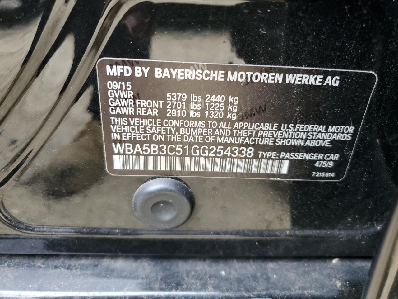 2016 BMW 5 series